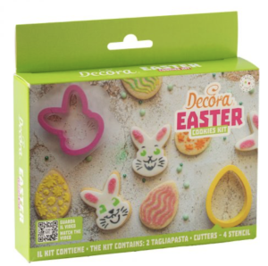 Foremka i szablon do ciastek JAJKO I KRÓLIK
