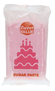 Masa cukrowa RÓŻOWY CUKIEREK SWEET VALUE 200g 
