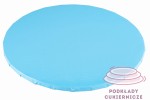 Podkład cukierniczy okrągły pod tort Niebieski 25cm