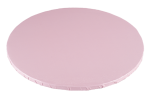 Podkład cukierniczy 25cm okrągły pod tort Blady różowy, bardzo jasny róż 