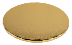 Podkład cukierniczy okrągły pod tort Złoty średnica 34cm