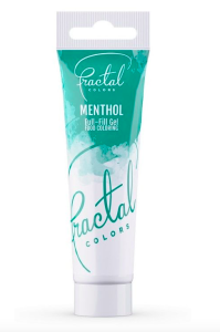 Barwnik spożywczy w żelu - Fractal Colors - MENTHOL 30 g 