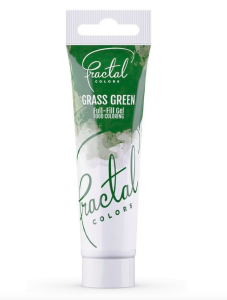 Barwnik spożywczy w żelu - Fractal Colors - Grass Green 30 g  